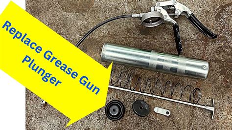 grease gun plunger seal|Dewalt grease gun leaking